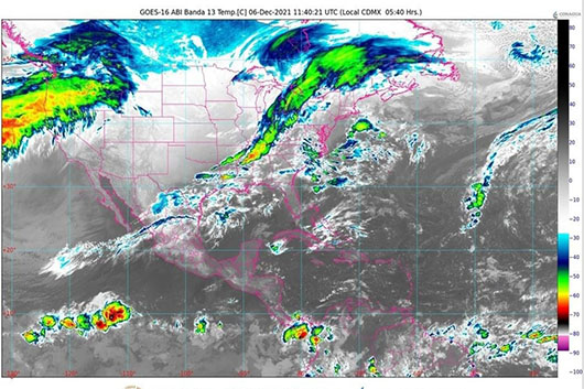 Afectará a Tlaxcala el frente frío número 12