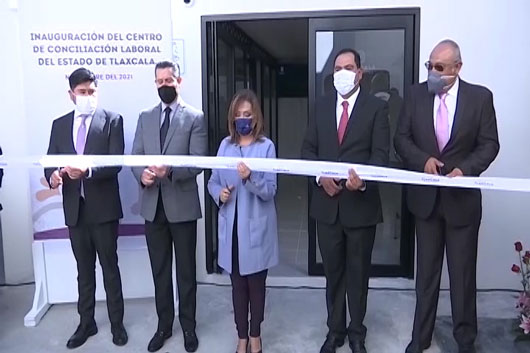 Inaugura Lorena Cuéllar el Centro de Conciliación Laboral del estado de Tlaxcala