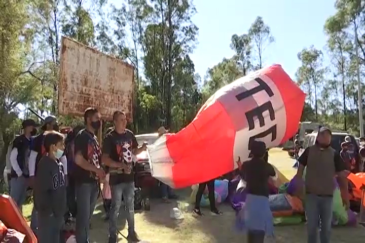 Se lleva a cabo la primera Exposición de Globos de Cantoya en Totolac