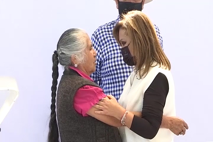 La gobernadora Lorena Cuéllar concluye el Programa de Apoyo a la Economía Familiar