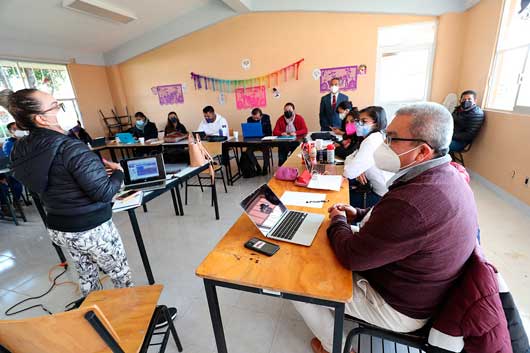 Tlaxcala registra 70 por ciento de alumnos en clases presenciales 