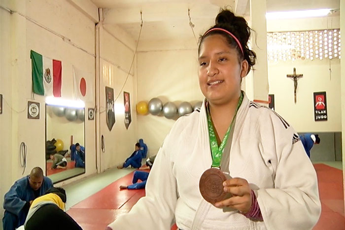 Bárbara Padilla se mostró satisfecha por medalla de bronce en Panamericano