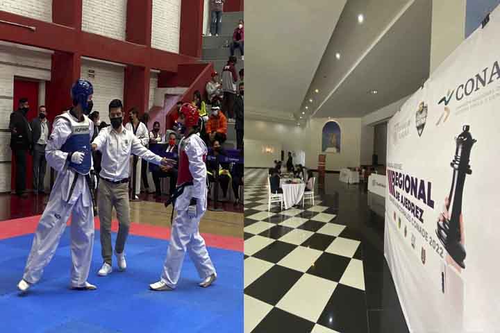 Llegó a su fin fase regional en Taekwondo y Ajedrez