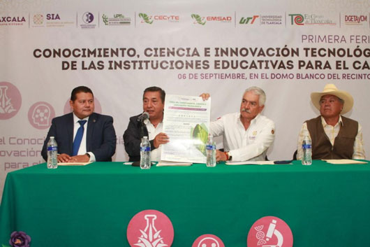 Presenta SIA primera “Feria del Conocimiento, Ciencia e Innovación Tecnológica para el Campo”