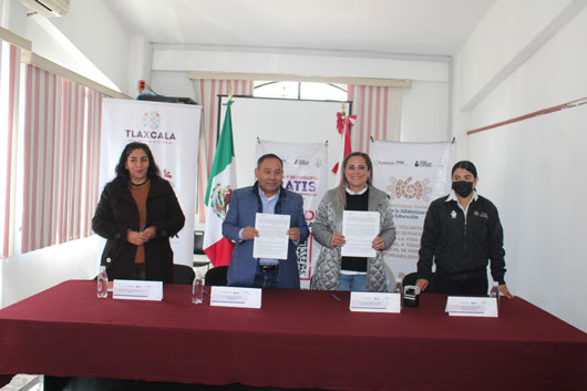 Conjuntan acciones ITEA y FOMTLAX para beneficiar a los tlaxcaltecas