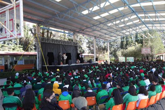 Promueve Secundaria General “Raúl Isidro Burgos” la lectura mediante obra de teatro