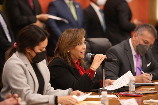 Respalda Lorena Cuéllar Reforma Eléctrica durante los foros de parlamento abierto en el Congreso de la Unión