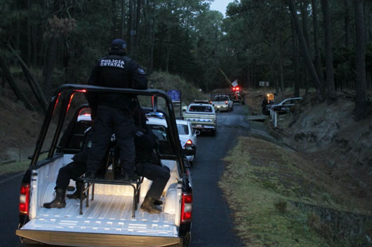 Autoridades estatales y federales realizan primer operativo interinstitucional en La Malinche