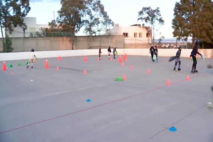 El club Rollers culminó actividades