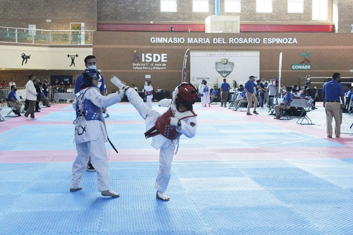 Delegación tlaxcalteca de taekwondo mantiene participación en Juegos Nacionales
