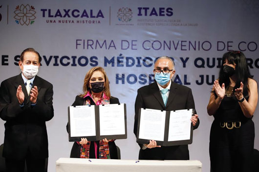 Refuerzan Tlaxcala y Hospital Juárez de México atención a población con cáncer