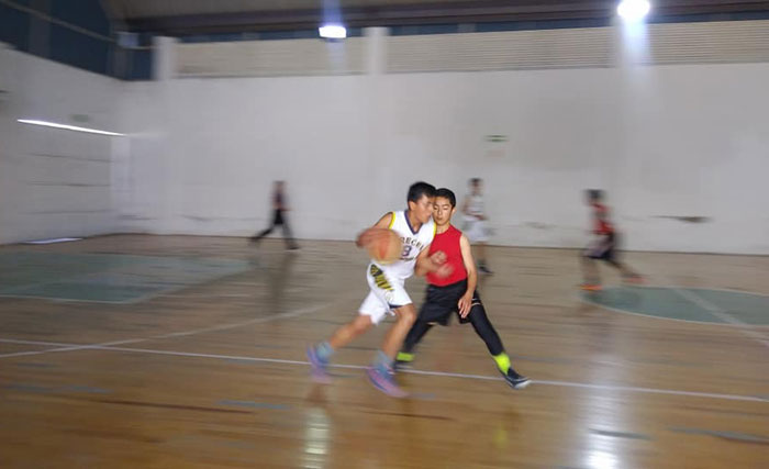 Continua trabajos la escuela profesional de baloncesto