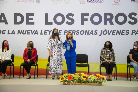 Con aportaciones de miles de jóvenes se creará la nueva Ley de Juventudes de Tlaxcala: Leticia Martínez