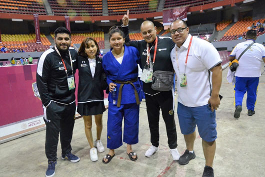 Tlaxcala se viste de oro con la judoca Natalia Padilla