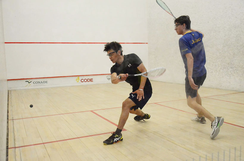 El squash obtuvo segunda medalla de plata y un bronce en Juegos Nacionales