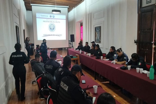 Realiza SSC jornadas de capacitación “Tlaxcala libre de violencia” en diferentes municipios