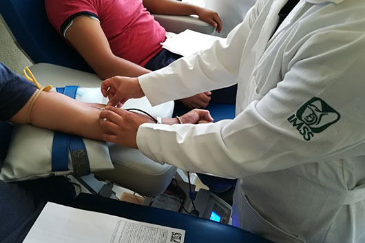 Invita IMSS Tlaxcala a donar sangre de manera altruista