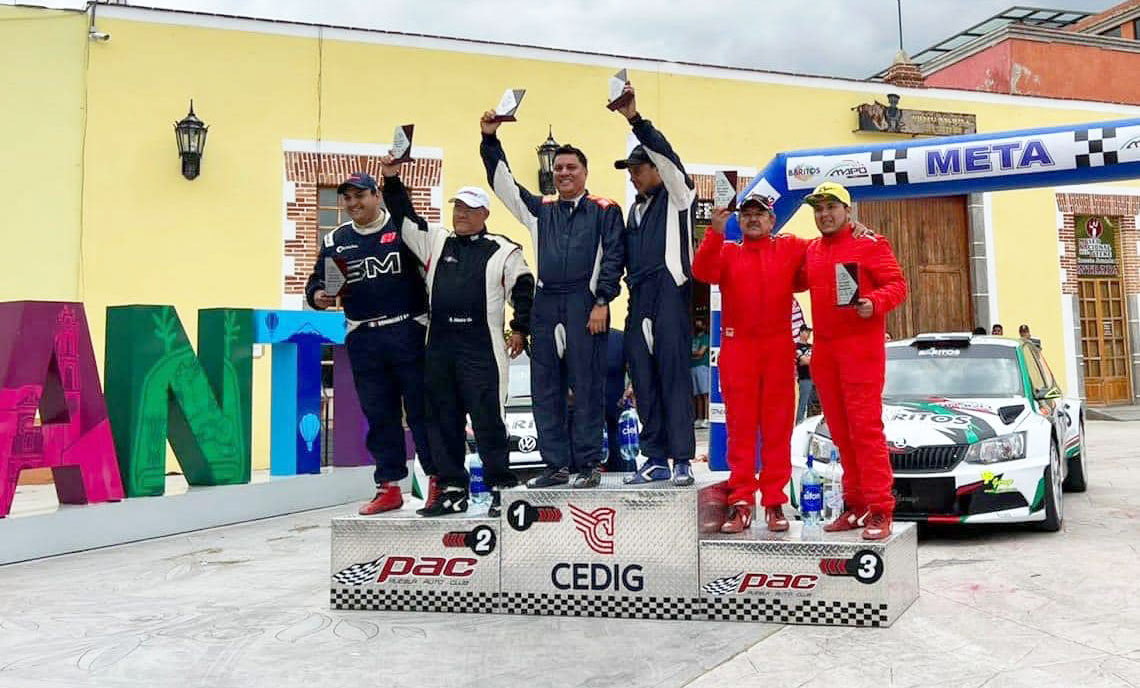 Alfredo Zavaleta y Marco Arroyo ganaron Rally Tlaxcala 2022