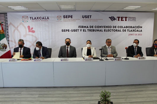 Firma TET convenio de colaboración con SEPE-USET