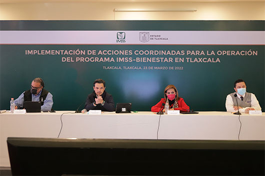 Gobierno de Tlaxcala e IMSS coordinan acciones para concretar transferencia de servicios estatales de salud