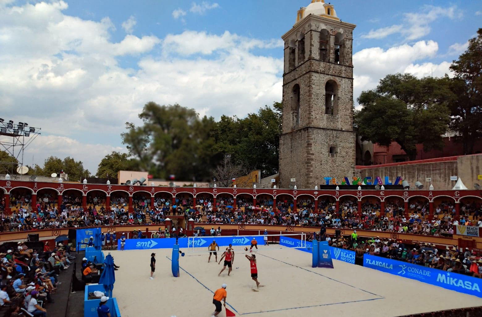 Chile se gana a la afición tlaxcalteca en el Tour Mundial de Voleibol de Playa