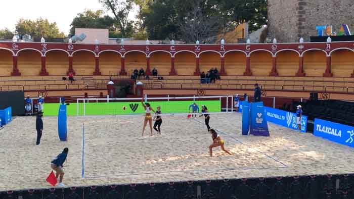 Italia y España abrieron la actividad del Tour Mundial de Voleibol de Playa