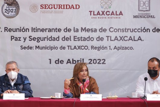 Realizan novena reunión itinerante de la mesa de trabajo para la construcción de paz y seguridad en Taxco