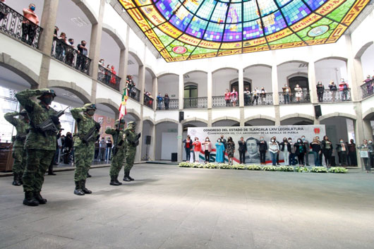 Conmemora LXIV Legislatura del Congreso, CLX Aniversario de la Batalla 5 de Mayo