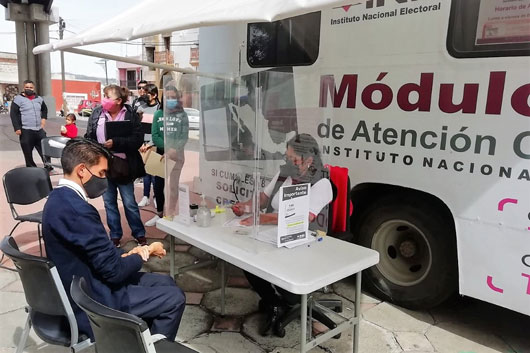 Llama INE Tlaxcala a recoger credenciales tramitadas en MAC