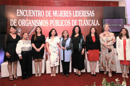 Participa Presidenta del #TSJE en el “Encuentro de Mujeres Lideresas de Organismos Públicos Autónomos de Tlaxcala”