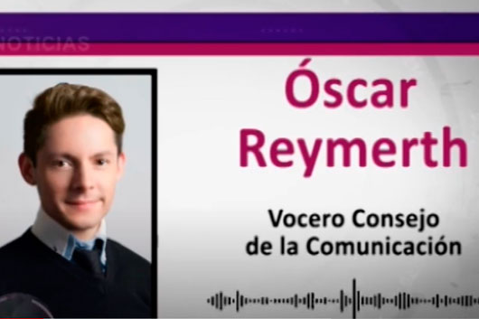 Entrevista con el vocero del Consejo de Comunicación Óscar Reymeth