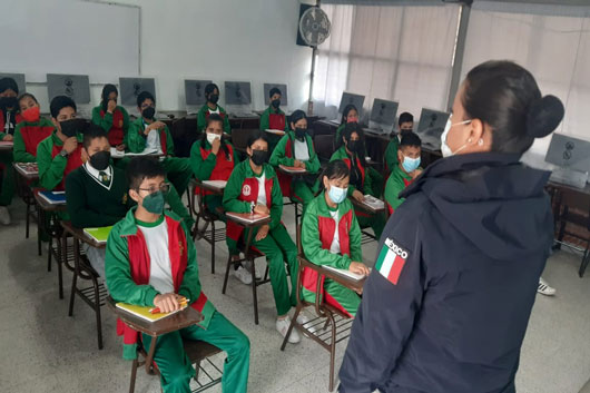SSC y policía municipal Chiautempan inauguran la primera jornada de ciberseguridad escolar