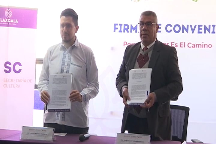 Firman convenio de colaboración Secretaria de Cultura y Cecyte-Emsad