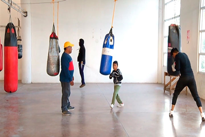 Mantiene actividad el centro desarrollo de boxeo de San Pablo del Monte