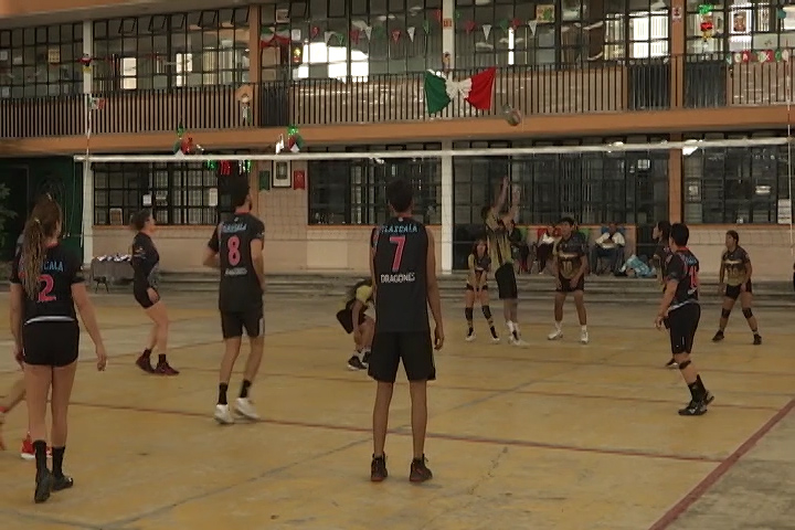 Chiautempan desarrollo Torneo de Copa de Voleibol Mixto