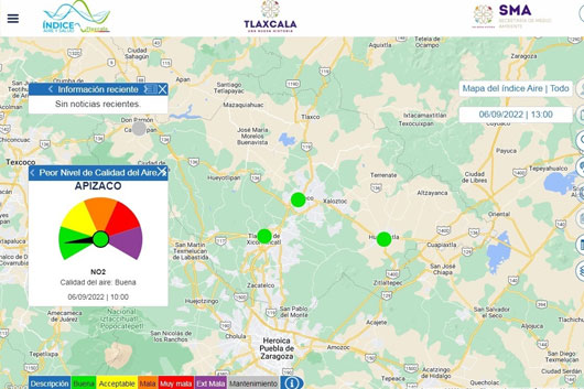 Presenta SMA la aplicación móvil “Aire Tlaxcala”