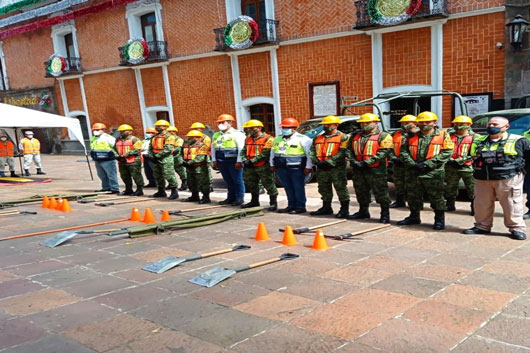 Participará Tlaxcala en el primer simulacro nacional 2023