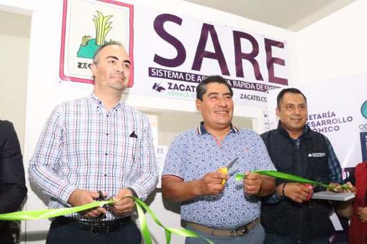 Reinaugura Cemert ventanilla SARE en Zacatelco