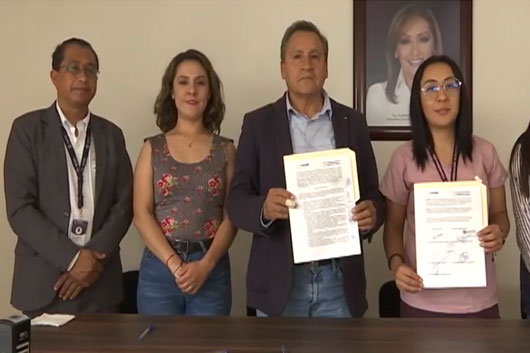 Firman CEAM y CBA convenio para la creación del departamento de atención veterinaria