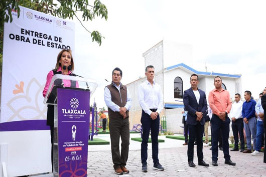 Construyó gobierno del estado nuevo espacio recreativo en Zacatelco