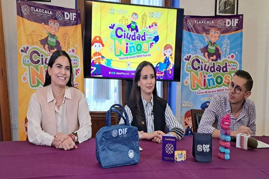 Invita sistema estatal DIF al curso de verano “La ciudad de las y los niños”