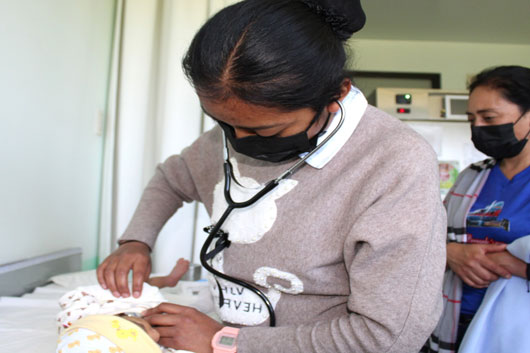 Promueve sector salud lactancia materna a favor de la niñez