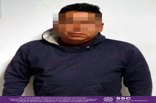 La SSC asegura a una persona por delito de portación de arma de fuego en Teolocholco