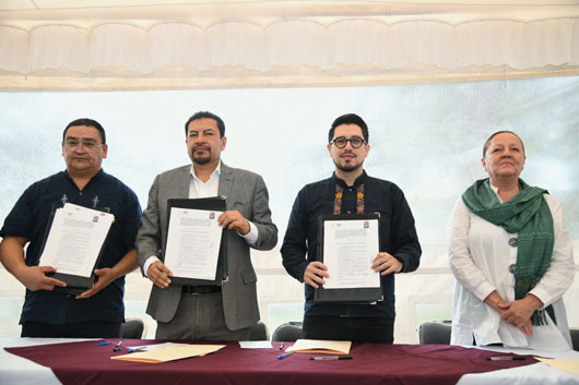 Firma convenio SC para creación de sede de la escuela de música en Ixtacuixtla