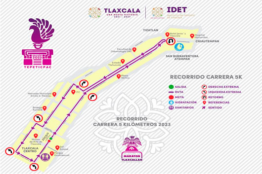 Abren inscripciones para la segunda edición del medio maratón internacional Tlaxcallan y carrera 5K en la entidad