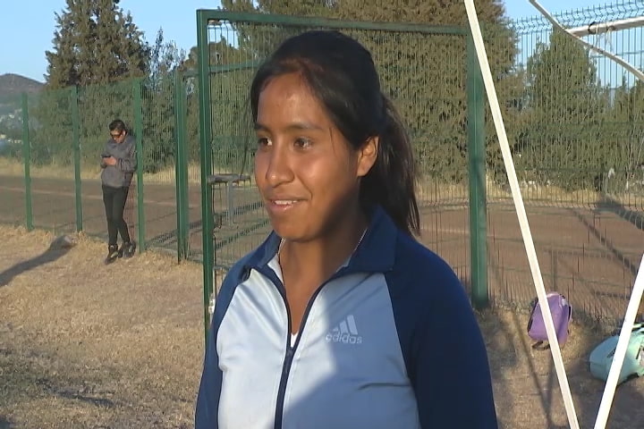 Dayra Jiménez confía en debutar con el Club Puebla en la Liga Femenil Mx