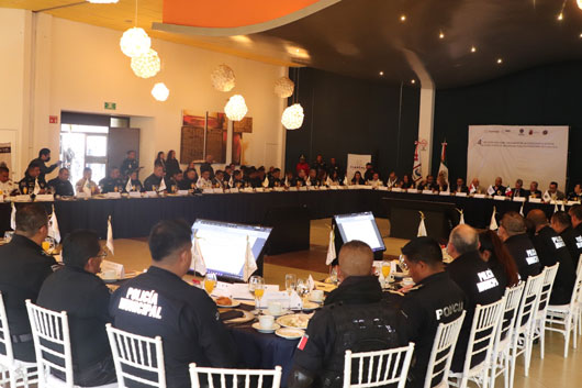 Realiza SSC cuarta reunión regional ordinaria con directores de seguridad pública municipal