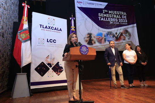 Asistió gobernadora a la primera muestra de talleres de “La libertad” centro cultural