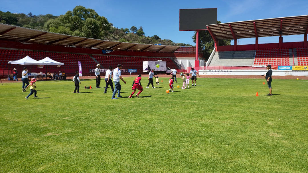 Celebraron al Papá con actividad física