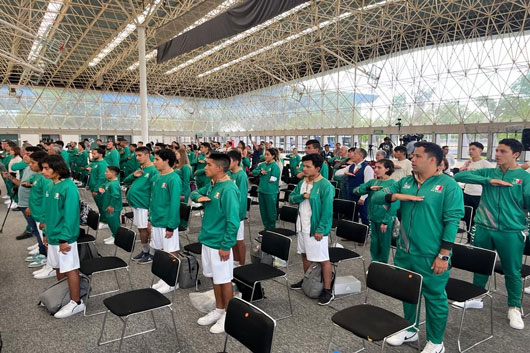 Viajan tlaxcaltecas a Colombia para representar a México en los juegos parapanamericanos juveniles Bogotá 2023